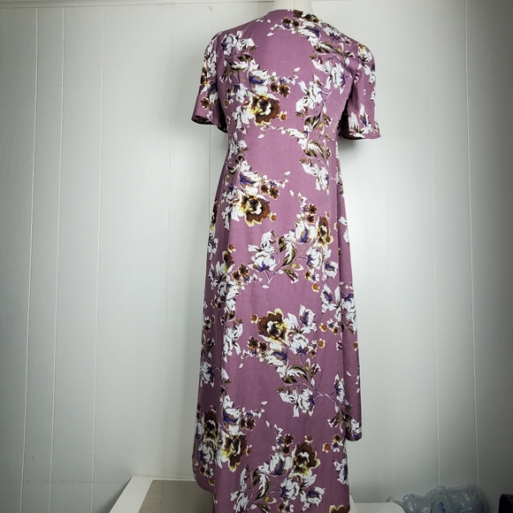 Sun N Moon floral swimsuit cover size large - Picture 6 of 12